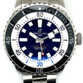  Shop Authentic Breitling Superocean Automatic 44mm Blue Dial Silver Steel Strap Watch for Men - A17376211C1A1 - Luxxuri