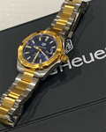  Shop Authentic Tag Heuer Aquaracer Calibre 5 Blue Dial Two Tone Steel Strap Watch for Women - WBD2120.BB0930 - Luxxuri