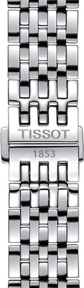 Tissot T Classic Le Locle Automatic White Dial Silver Steel Strap Watch For Men - T41.1.483.33