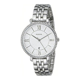  Shop Authentic Fossil Jacqueline White Dial Silver Steel Strap Watch for Women - ES3631 - Luxxuri