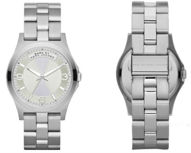  Shop Authentic Marc Jacobs Baby Dave Silver Dial Silver Steel Strap Watch for Women - MBM3234 - Luxxuri