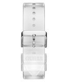  Shop Authentic Guess Phoenix J Balvin White Dial Transparent Silicone Strap Watch For Men - V1051M1 - Luxxuri