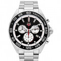  Shop Authentic Tag Heuer Formula 1 Chronograph Black Dial Silver Steel Strap Watch for Men - CAZ101E.BA0842 - Luxxuri