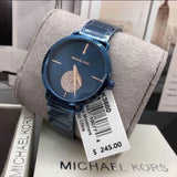  Shop Authentic Michael Kors Portia Blue Dial Blue Stainless Steel Strap Watch for Women - MK3680 - Luxxuri
