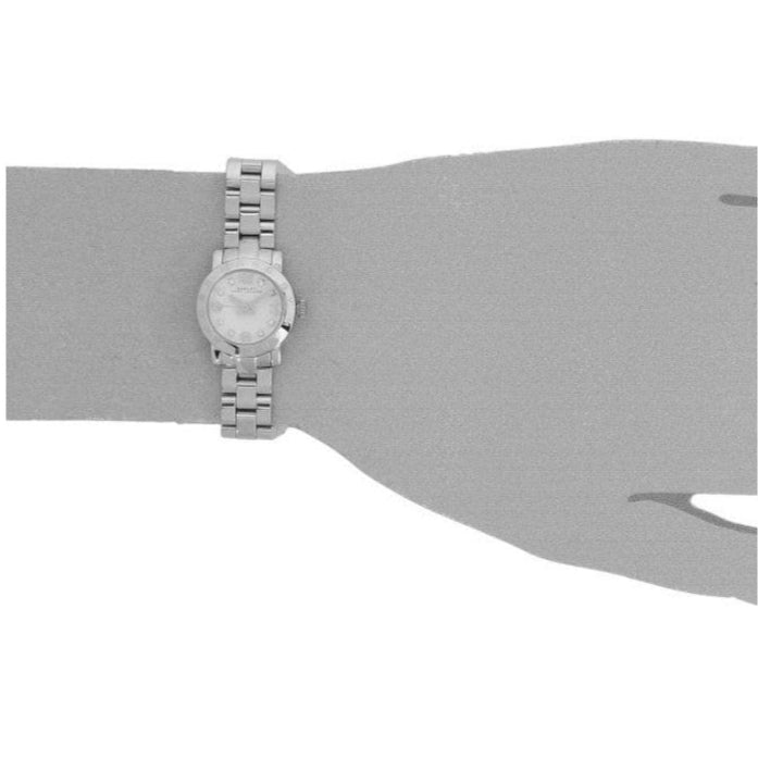  Shop Authentic Marc Jacobs Amy Dinky White Dial Silver Steel Strap Watch for Women - MBM3225 - Luxxuri