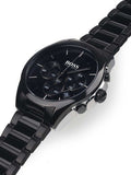  Shop Authentic Hugo Boss Onyx Black Dial Black Steel Strap Watch for Men - 1513365 - Luxxuri