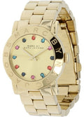  Shop Authentic Marc Jacobs Blade Gold Dial Gold Steel Strap Watch for Women - MBM3141 - Luxxuri