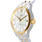  Shop Authentic Tissot Chemin Des Tourelles Powermatic 80 Lady Mother of Pearl White Dial Two Tone Steel Strap Watch For Women - T099.207.22.118.00 - Luxxuri