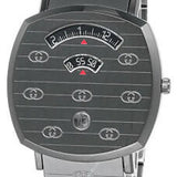  Shop Authentic Gucci Grip Quartz Grey Dial Grey Steel Strap Watch For Men - YA157429 - Luxxuri