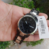  Shop Authentic Fossil Grant Chronograph Black Dial Two Tone Steel Strap Watch for Men - FS5269 - Luxxuri