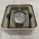  Shop Authentic Fossil Rye Automatic Skeleton Silver Dial Silver Steel Strap Watch for Women - BQ3753 - Luxxuri
