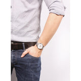  Shop Authentic Tissot T Classic Tradition Silver Dial Silver Steel Strap Watch For Men - T063.610.11.038.00 - Luxxuri