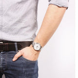  Shop Authentic Tissot T Classic Tradition Silver Dial Silver Steel Strap Watch For Men - T063.610.11.038.00 - Luxxuri