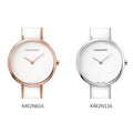  Shop Authentic Calvin Klein Seduce White Dial Two Tone Steel Strap Watch for Women - K4E2N116 - Luxxuri