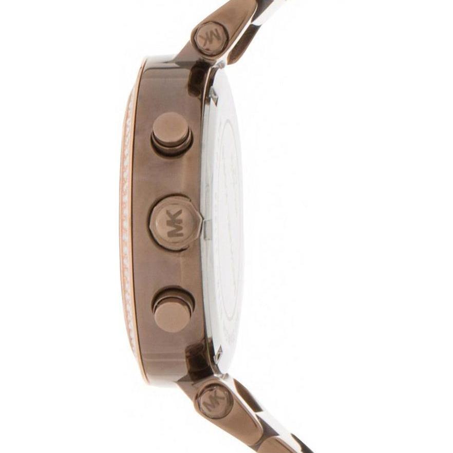  Shop Authentic Michael Kors Parker Chronograph Brown Dial Brown Steel Strap Watch For Women - MK5578 - Luxxuri