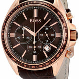  Shop Authentic Hugo Boss Driver Black Dial Black Leather Strap Watch for Men - 1513092 - Luxxuri