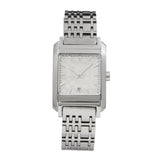  Shop Authentic Burberry Nova Check Square White Dial Silver Steel Strap Watch for Women - BU1572 - Luxxuri