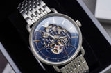  Shop Authentic Emporio Armani Aviator Multifunction Blue Dial Silver Mesh Bracelet Watch For Men - AR60024 - Luxxuri