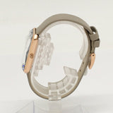  Shop Authentic Swarovski Uptown Crystal Grey Dial Grey Leather Strap Watch for Women - 5547716 - Luxxuri