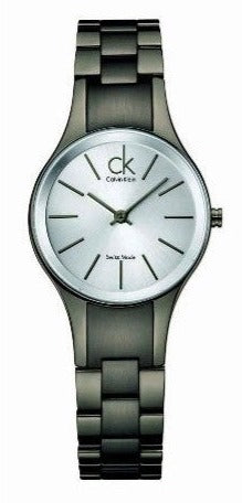  Shop Authentic Calvin Klein Simplicity Silver Dial Grey Steel Strap Watch for Women - K4323620 - Luxxuri