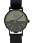  Shop Authentic Calvin Klein Boost Black Dial Black Leather Strap Watch for Men - K7Y214CL - Luxxuri