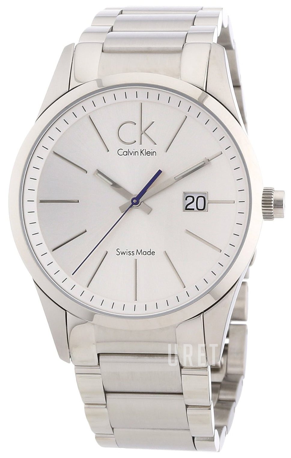  Shop Authentic Calvin Klein Bold White Dial Silver Steel Strap Watch for Men - K2241120 - Luxxuri