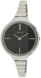  Shop Authentic Calvin Klein Lively Black Dial Silver Steel Strap Watch for Women - K4U23121 - Luxxuri