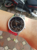  Shop Authentic Calvin Klein Infinity Black Dial Silver Steel Strap Watch for Men - K5S34141 - Luxxuri