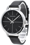  Shop Authentic Calvin Klein Even Black Dial Black Leather Strap Watch for Women - K7B231C1 - Luxxuri
