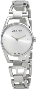  Shop Authentic Calvin Klein Dainty Diamonds Silver Dial Sliver Steel Strap Watch for Women - K7L2314T - Luxxuri