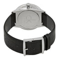  Shop Authentic Calvin Klein Accent Black Dial Black Leather Strap Watch for Men - K2Y2X1C3 - Luxxuri