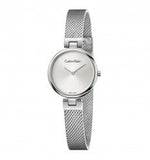  Shop Authentic Calvin Klein Authentic White Dial Silver Mesh Bracelet Watch for Women - K8G23126 - Luxxuri