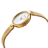  Shop Authentic Calvin Klein Authentic White Dial Rose Gold Mesh Bracelet Watch for Women - K8G23526 - Luxxuri