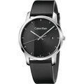  Shop Authentic Calvin Klein City Quartz Black Dial Black Leather Strap Watch for Men - K2G2G1C1 - Luxxuri