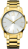  Shop Authentic Calvin Klein City Silver Dial Gold Steel Strap Watch for Men - K2G21546 - Luxxuri