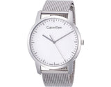 Shop Authentic Calvin Klein City Chronograph White Dial Silver Mesh Bracelet Watch for Men - K2G2G126 - Luxxuri