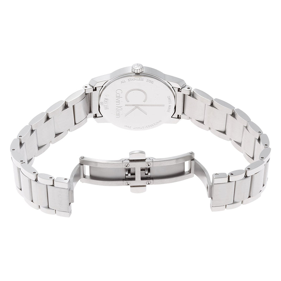  Shop Authentic Calvin Klein City White Dial Silver Steel Strap Watch for Women - K2G23146 - Luxxuri
