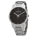  Shop Authentic Calvin Klein City Chronograph Black Dial Silver Steel Strap Watch for Men - K2G2G14Y - Luxxuri