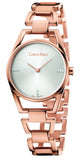  Shop Authentic Calvin Klein Stately White Dial Gold Steel Strap Watch for Women - K3G2362W - Luxxuri