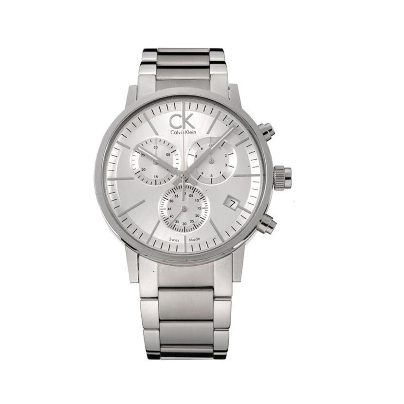  Shop Authentic Calvin Klein Post Minimal White Dial Silver Steel Strap Watch for Men - K7627126 - Luxxuri