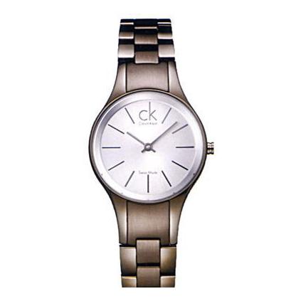  Shop Authentic Calvin Klein Simplicity Silver Dial Grey Steel Strap Watch for Women - K4323620 - Luxxuri