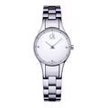  Shop Authentic Calvin Klein Simplicity White Dial Silver Steel Strap Watch for Women - K4323101 - Luxxuri