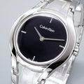  Shop Authentic Calvin Klein Class Black Dial Silver Steel Strap Watch for Women - K6R23121 - Luxxuri