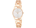  Shop Authentic Calvin Klein Dainty White Dial Rose Gold Steel Strap Watch for Women - K7L23646 - Luxxuri