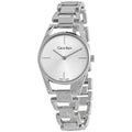  Shop Authentic Calvin Klein Dainty Silver Dial Silver Steel Strap Watch for Women - K7L23146 - Luxxuri
