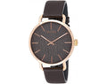  Shop Authentic Calvin Klein Even Grey Dial Brown Leather Strap Watch for Women - K7B236G3 - Luxxuri