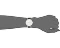  Shop Authentic Calvin Klein Evan White Dial Black Leather Strap Watch for Women - K7B231CY - Luxxuri