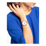  Shop Authentic Calvin Klein Even White Dial Rose Gold Mesh Bracelet Watch for Women - K7B23626 - Luxxuri