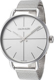  Shop Authentic Calvin Klein Even White Dial Silver Mesh Bracelet Watch for Women - K7B23126 - Luxxuri