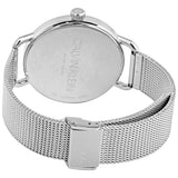 Shop Authentic Calvin Klein Even Quartz White Dial Silver Steel Strap Watch for Women - K7B21126 - Luxxuri